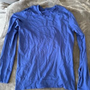 Lululemon swiftly tech long sleeve long blue